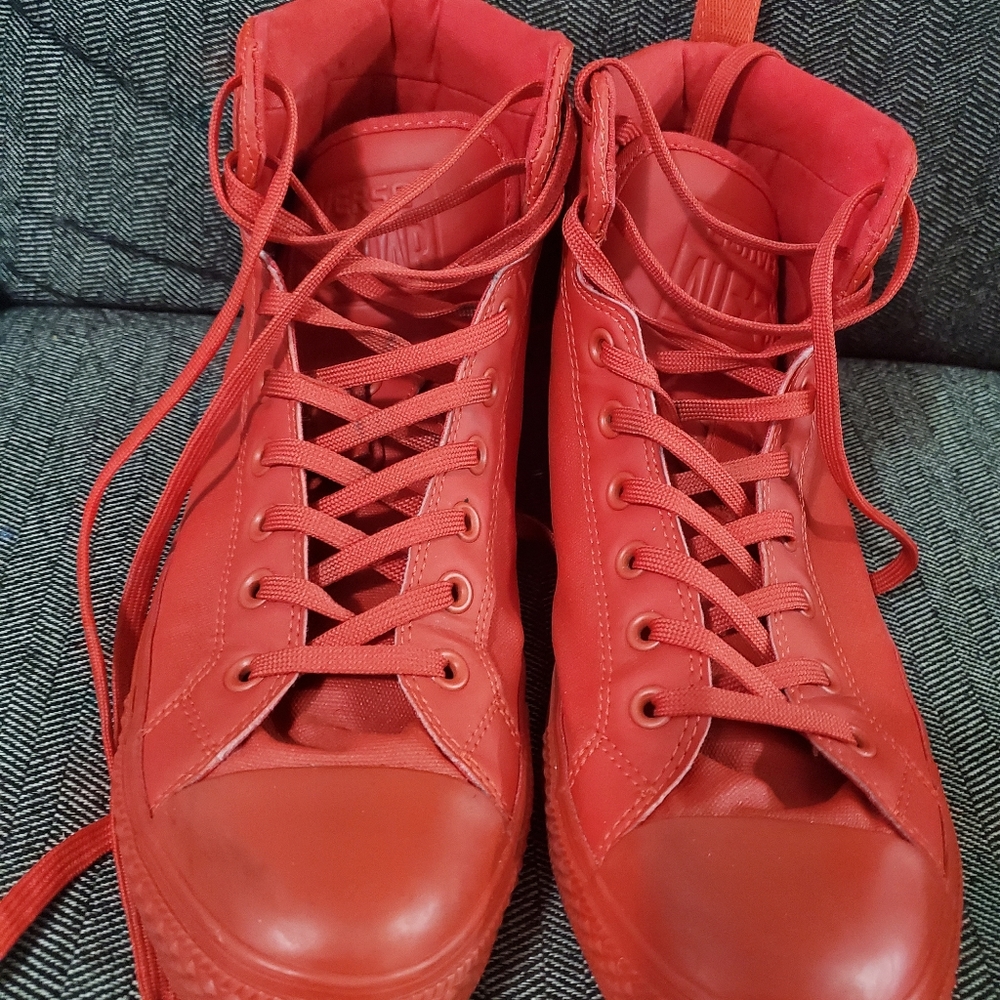 Red Chuck Taylor Converse
